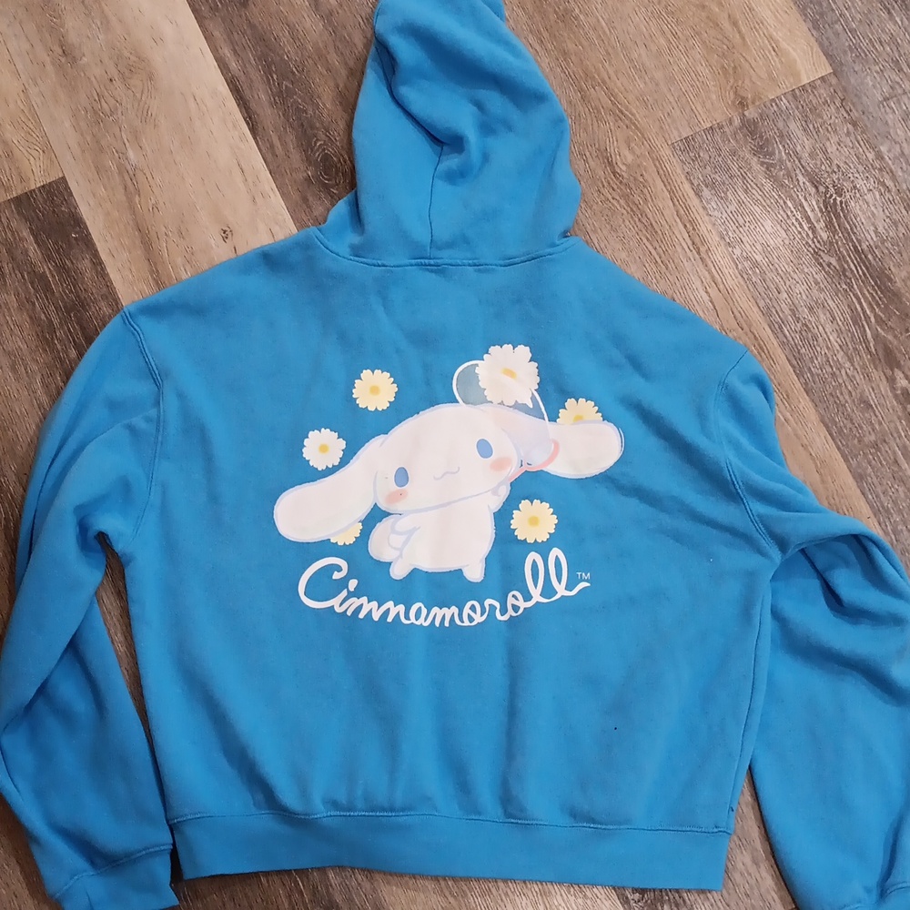 Sanrio Cinnamonroll Zip Hoodie - Large